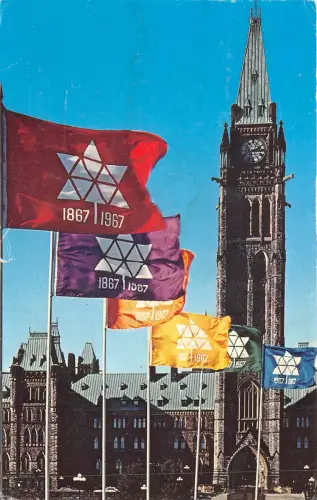 br109514 canada confederation real photo uk