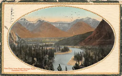 br105017 bow river from banff springs hotel canada