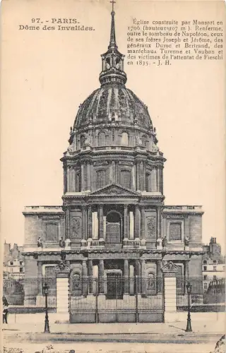 BR72209 dome des invalides paris france