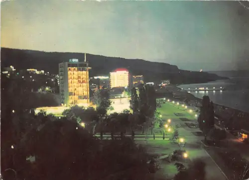 B44911 Goldsand Nachtansich Varna Bulgarien