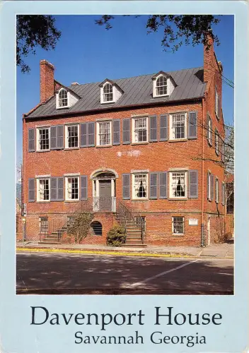 BR83475 Davenport House Savannah Georgia USA