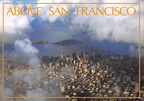 BR49806 Above san francisco California usa