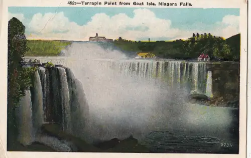 BF16603 Terrapin Point from goat islas niagara falls USA front/back image
