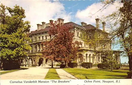 BR30713 Cornelius Vanderblit Herrenhaus The Breakers Ochre Point Newport USA