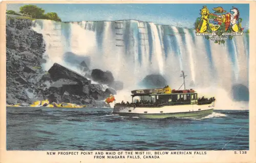 Bg32971 niagara falls canada maid of the mist III ship bateaux