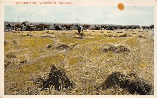 B92114 Ernte Westkanada