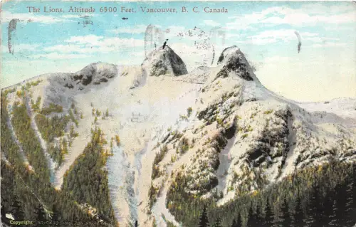 B92107 the lions höhe vancouver b c canada
