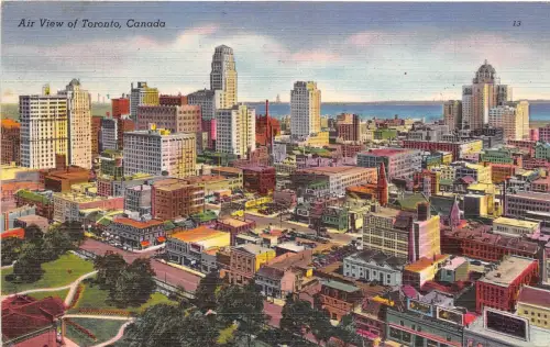 B92109 Luftansicht Toronto Kanada