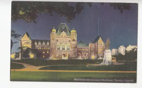 B77430 provincial government gebäude toronto canada scan front/back image