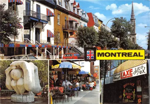 B33013 Montreal St Denis Street canada