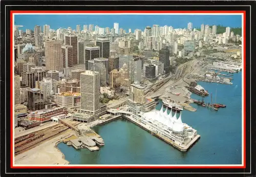B54336 Vancouver British Columbia Panorama Boote Bateaux Kanada
