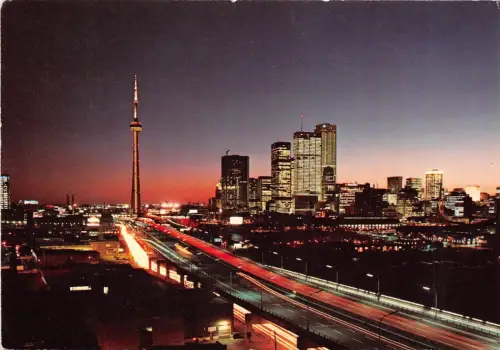 B66701 Toronto Evening canada