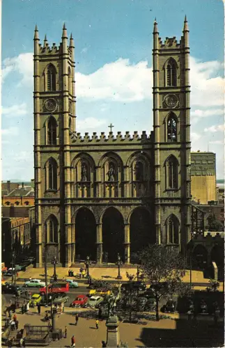 B75732 notre dame church montreal canada