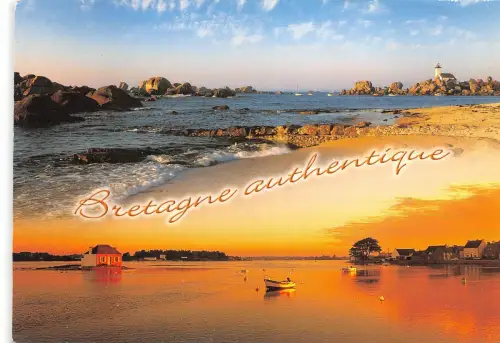 B50034 Bretagne Das Meer hat sich immer verändert attraktiv Schiffsbateaux Frankreich