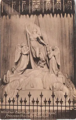 BR33927 Windsor Castle St George Chapel Pricess Charlte Kenotaph England