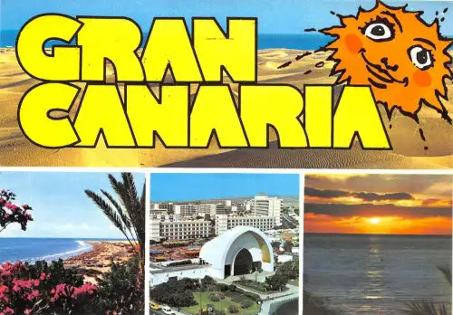 B48208 Gran Canaria Multiviews Spanien