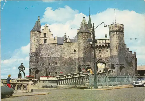 BG5153 antwerpen anvers le steen car voiture belgium