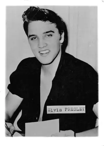 B55463 Elivis Presley Schauspieler Schauspieler 9x7cm