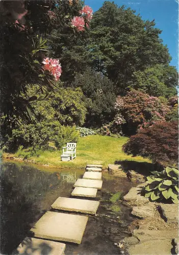 BT18036 kent chartwell the golden orfe pool uk