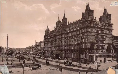 BR39871 Lime Street Liverpool england