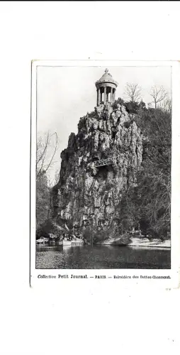 BF11580 belvedere des biuttes chaumont paris france front/back image