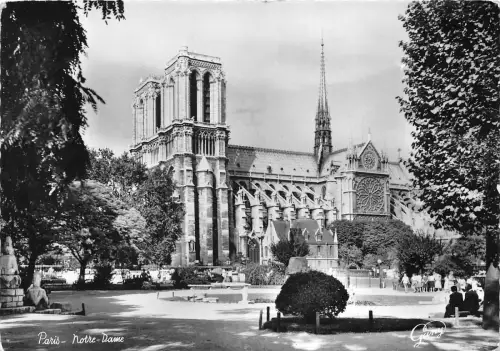 B73135 Notre dame Kirche Paris Frankreich