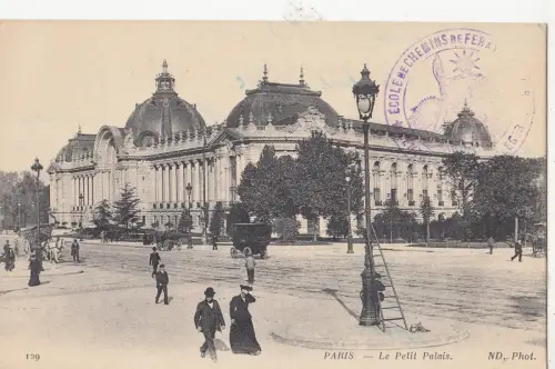 BF11599 le petit palais paris france front/back image