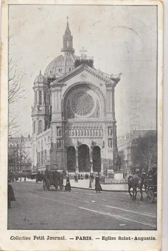 BF11597 eglise saint augustin paris france front/back image