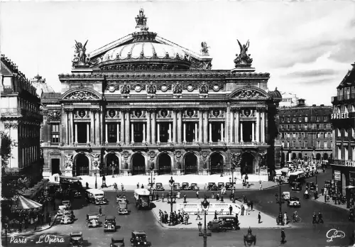BG30926 Paris Oper Frankreich Auto Möbel CPSM 14,5x10cm
