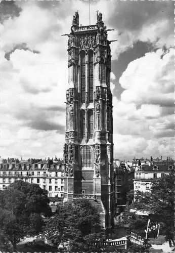 BG2730 Paris Tour Saint Jacques CPSM 14x9,5cm Frankreich
