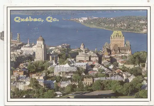 BF26791 vue aerienne de quebec canada front/back image