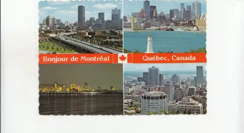 BF27157 montreal quebec canada front/back image