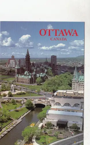 BF26843 ottawa parliament quebec canada front/back image
