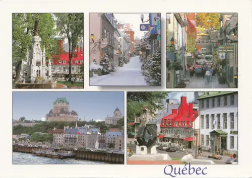 BF28344 quebec canada ville front/back image