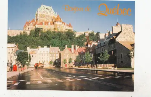 BF28041 le chateau frontenac quebec canada front/back image