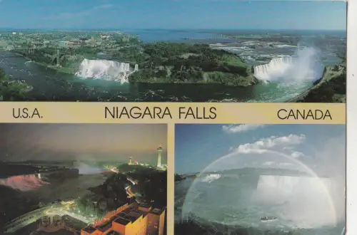 BF28078 niagara falls ontario canada front/back image