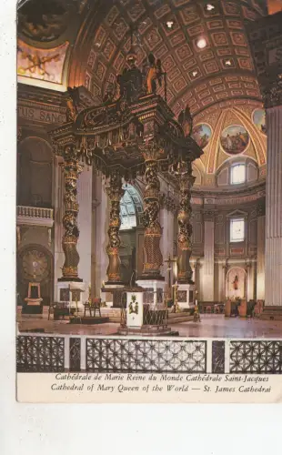 BF26790 montreal quebec canada le maitre autel de la ba canada front/back image