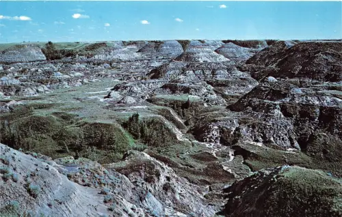 BG9401 Hufeisen Canyon Badlands bei Drumheller Canada