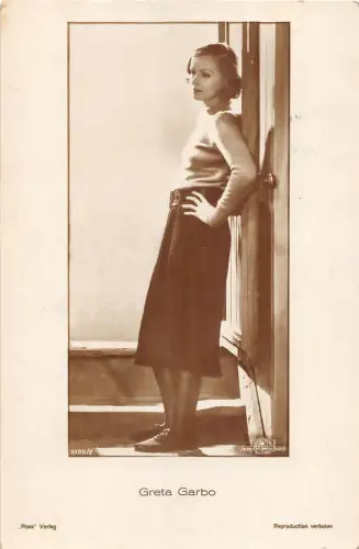 Lot264 ross verlag greta garbo schauspielerin 5109/2 schauspieler film filmstar