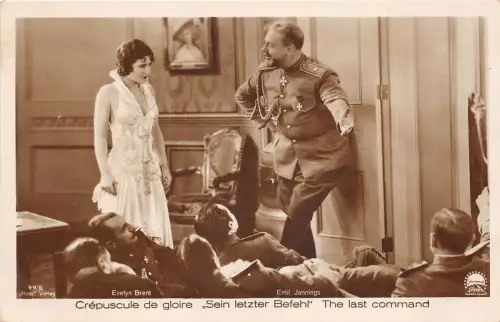 Lot278 Evelyn Brent Emil Jannings die letzte Kommandodauspielerin Schauspieler Film Filmstar