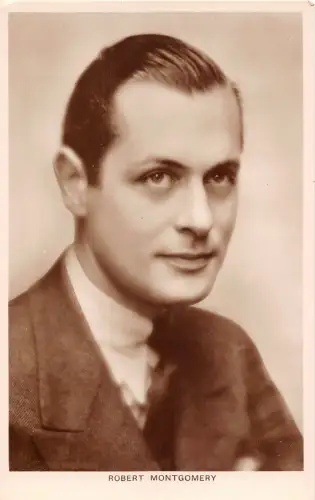 br105994 robert montgomery Künstler Schauspieler Film Filmstar Kunst Kino