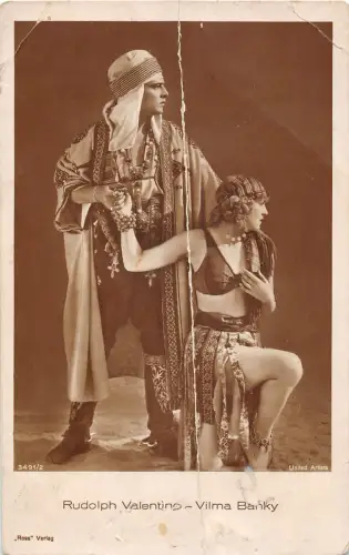 Lot264 rudolph valentino vilma banky schauspieler ross verlag schauspieler film filmstar