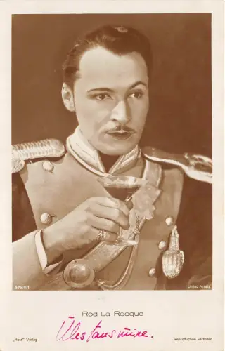 br105185 rod la rocque schauspieler film filmstar cinema