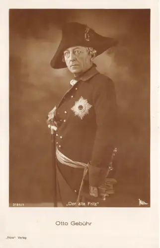 br105156 otto gebuhr schauspieler film filmstar cinema