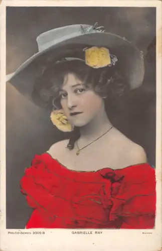 BR74383 gabrielle ray edwardianischer Schauspieler Filmstar UK