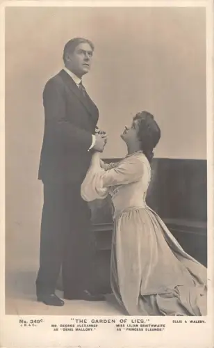 BR74450 Der Garten der Lügen Echtfoto Edwardianer Schauspieler George Alexander