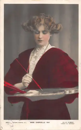 BR74391 Miss Gabrielle Ray Filmstar edwardianischer Schauspieler UK
