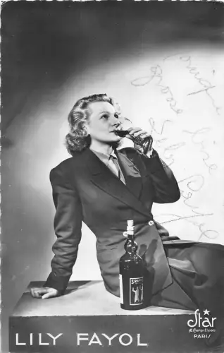 uk41086 lily fayol schauspieler film künstler star uk original autogramm