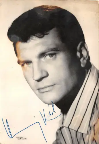 Lot292 Henri Vidal Sam Levin Schauspieler Film Movie Star Autogramm