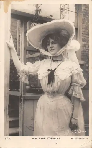 BR74492 Miss Marie Studholme Echtfoto Edwardian Schauspieler UK